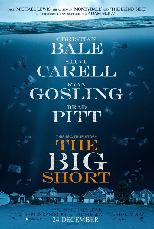 1000 piece jigsaw puzzle for the movie poster: The Big Short (2015)