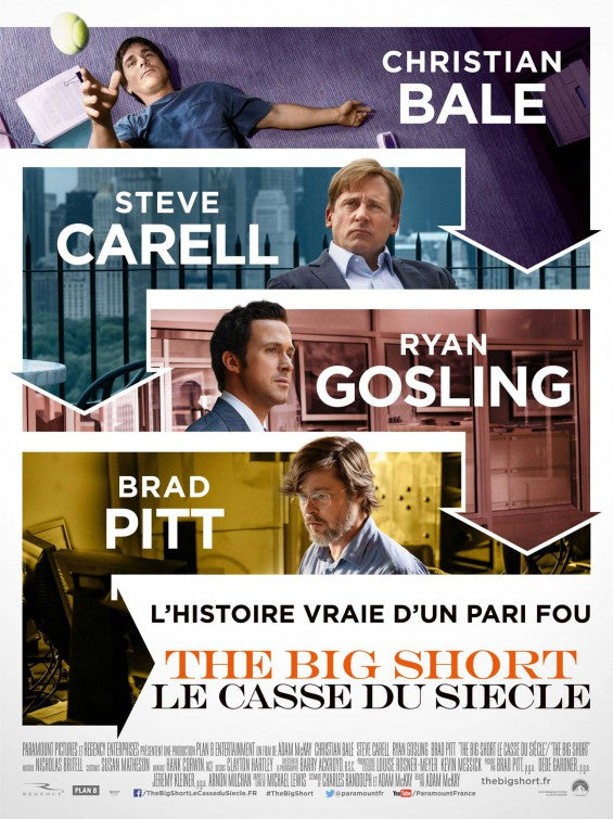 1000 piece jigsaw puzzle for the movie poster: The Big Short (2015) ver3