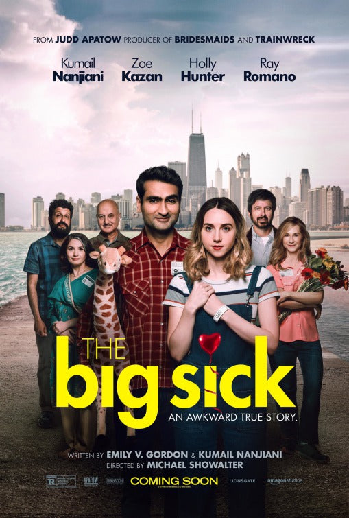 1000 piece jigsaw puzzle for the movie poster: The Big Sick (2017)