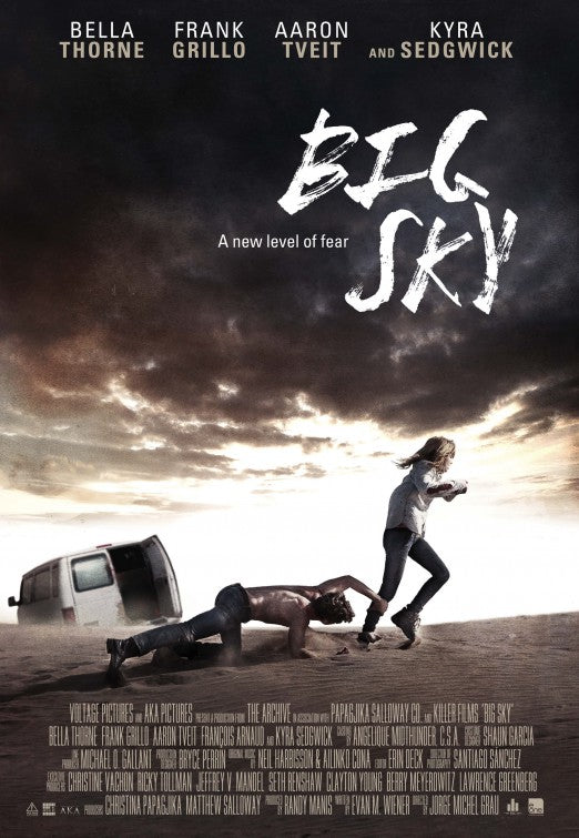 1000 piece jigsaw puzzle for the movie poster: Big Sky (2015)