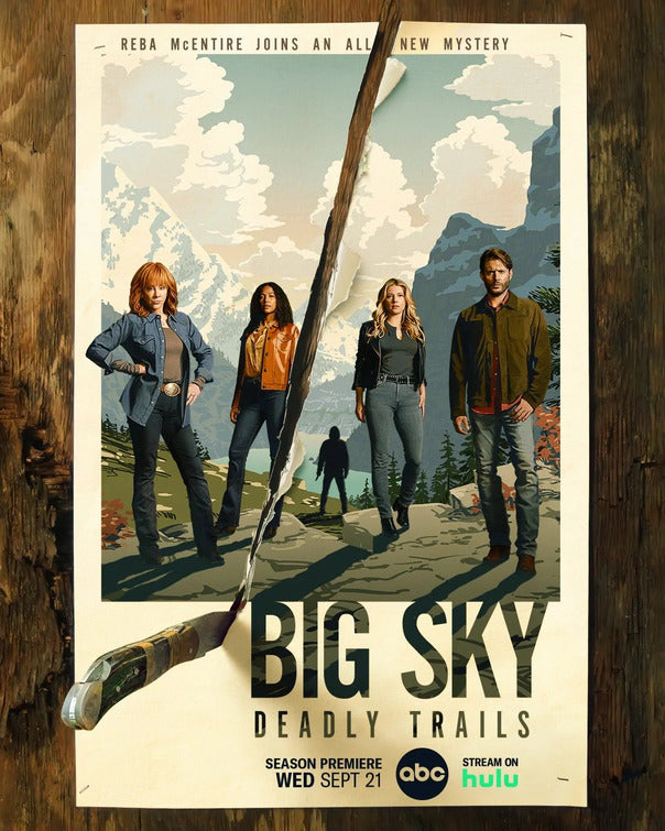 1000 piece jigsaw puzzle for tv poster: The Big Sky, ver3
