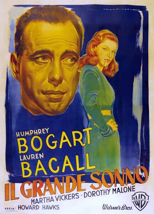 the movie poster: The Big Sleep (1946) ver5