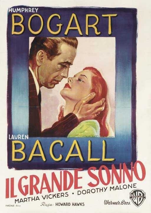 the movie poster: The Big Sleep (1946) ver7