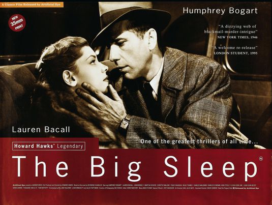 the movie poster: The Big Sleep (1946) ver9