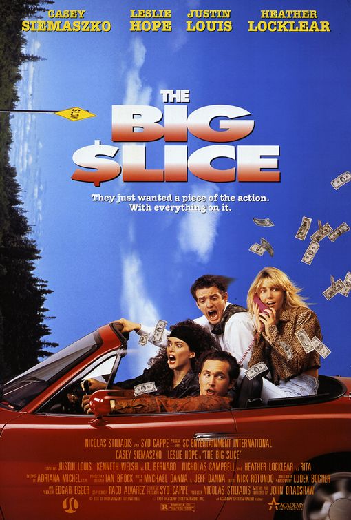 the movie poster: The Big Slice (1991)