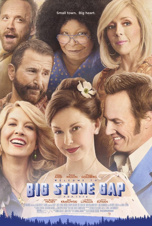 1000 piece jigsaw puzzle for the movie poster: Big Stone Gap (2015)