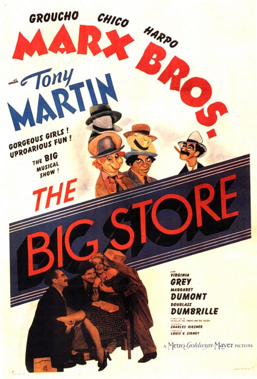 the movie poster: The Big Store (1941)