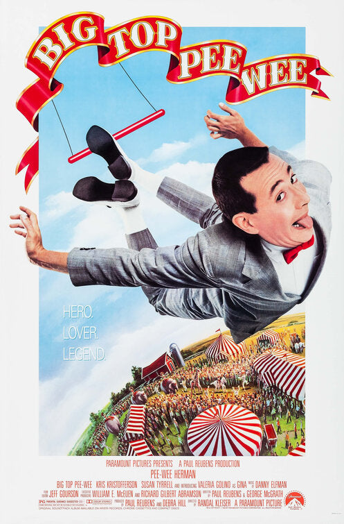 the movie poster: Big Top Pee Wee (1988)