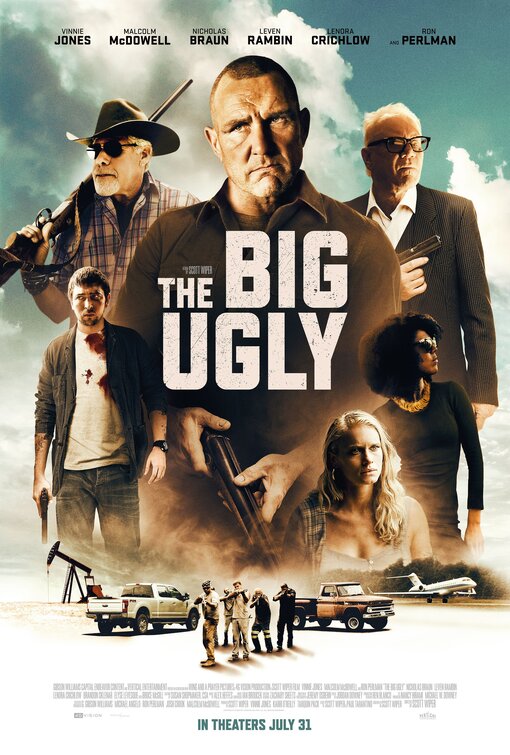 1000 piece jigsaw puzzle for the movie poster: The Big Ugly (2020)