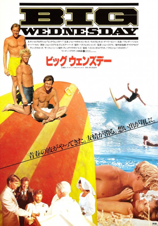 1000 piece jigsaw puzzle for the movie poster: Big Wednesday (1978) ver2