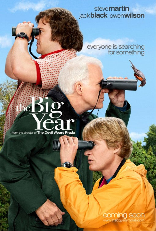 1000 piece jigsaw puzzle for the movie poster: The Big Year (2011)