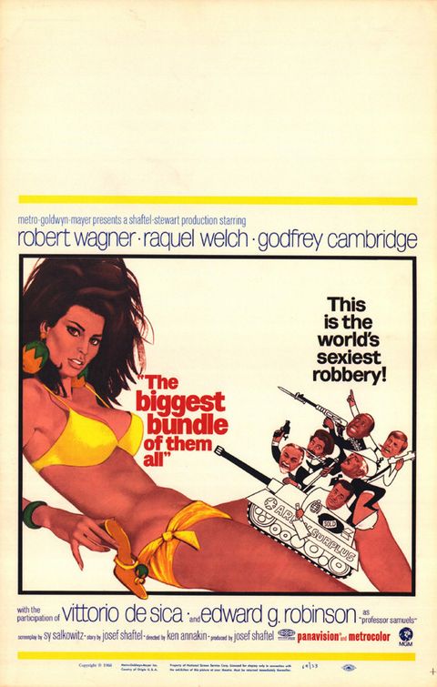 the movie poster: The Biggest Bundle of Them All (1968)