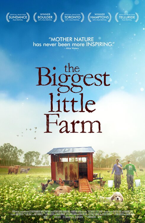 1000 piece jigsaw puzzle for the movie poster: The Biggest Little Farm (2019)