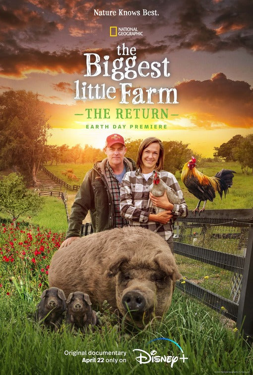 1000 piece jigsaw puzzle for the movie poster: The Biggest Little Farm: The Return (2022)