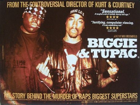 the movie poster: Biggie and Tupac (2002)