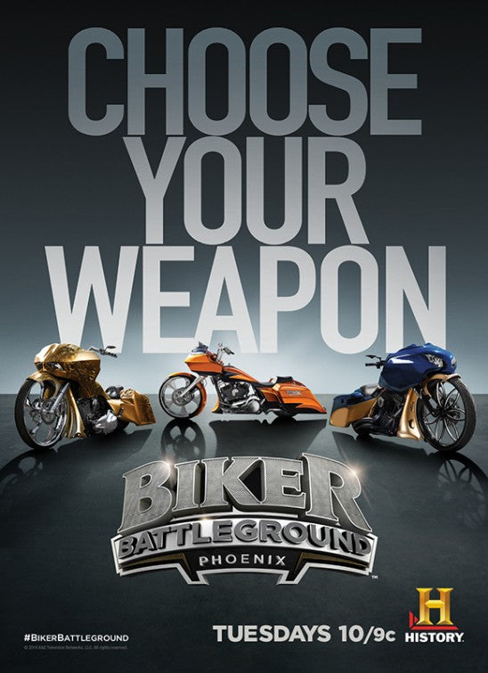 1000 piece jigsaw puzzle for tv poster: Biker Battleground Phoenix