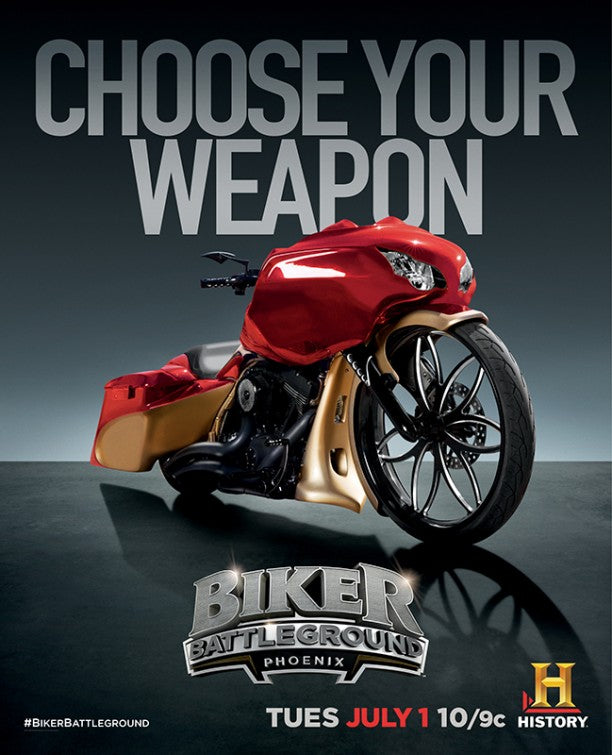 1000 piece jigsaw puzzle for tv poster: Biker Battleground Phoenix, ver3