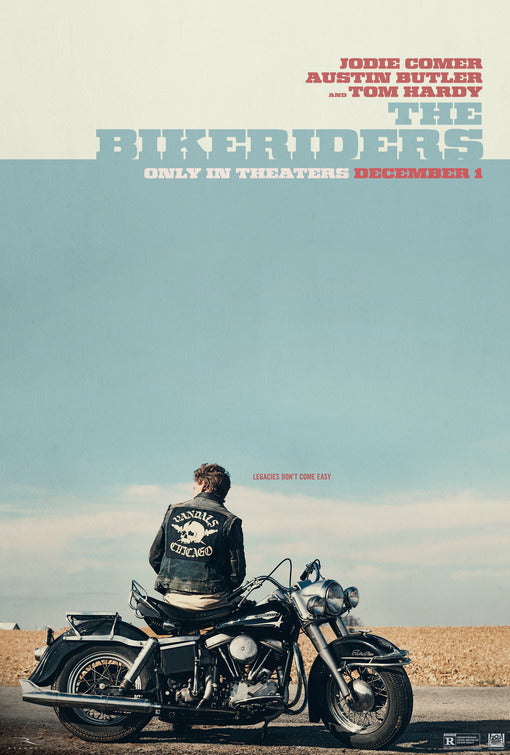 1000 piece jigsaw puzzle for the movie poster: The Bikeriders (2024)