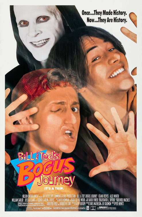 the movie poster: Bill & Ted's Bogus Journey (1991) ver2