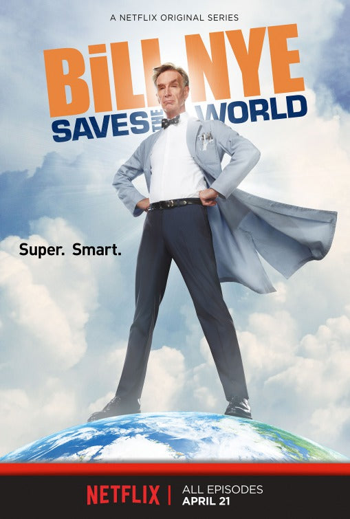 1000 piece jigsaw puzzle for tv poster: Bill Nye Saves the World