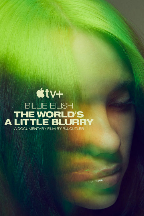 1000 piece jigsaw puzzle for the movie poster: Billie Eilish: The World's a Little Blurry (2021)