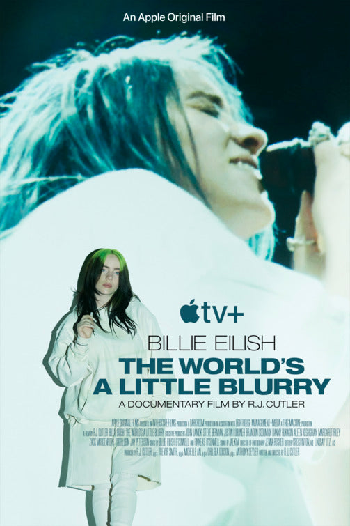1000 piece jigsaw puzzle for the movie poster: Billie Eilish: The World's a Little Blurry (2021) ver2
