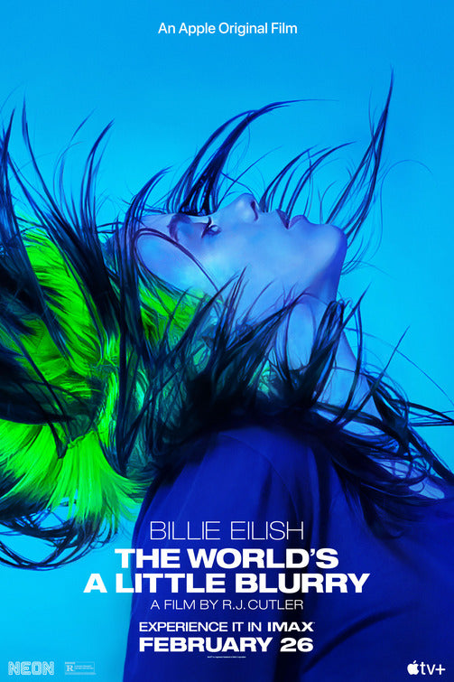 1000 piece jigsaw puzzle for the movie poster: Billie Eilish: The World's a Little Blurry (2021) ver3