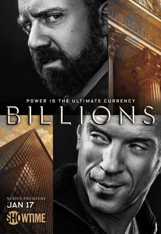 1000 piece jigsaw puzzle for tv poster: Billions