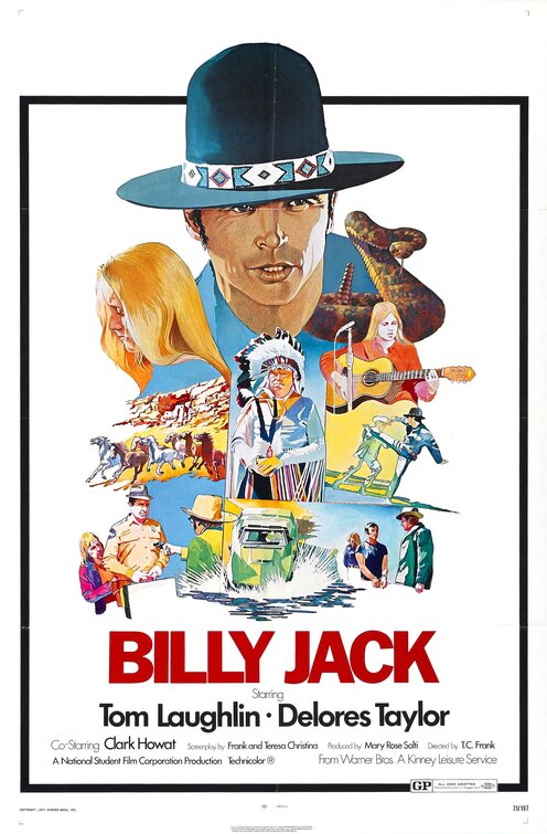 1000 piece jigsaw puzzle for the movie poster: Billy Jack (1973) ver3