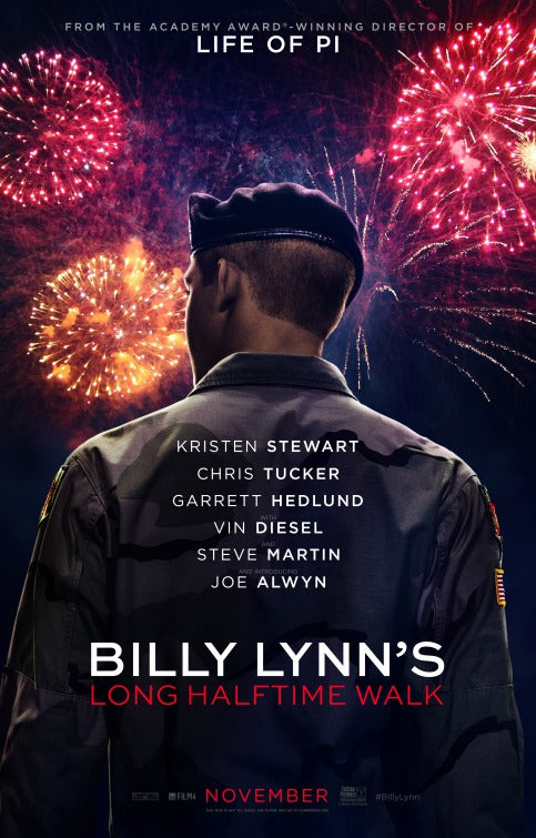 1000 piece jigsaw puzzle for the movie poster: Billy Lynn's Long Halftime Walk (2016)