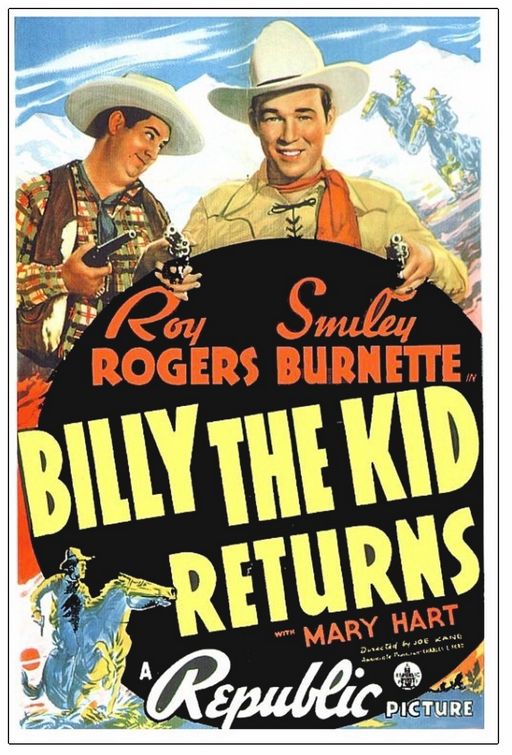 the movie poster: Billy the Kid Returns (1938)