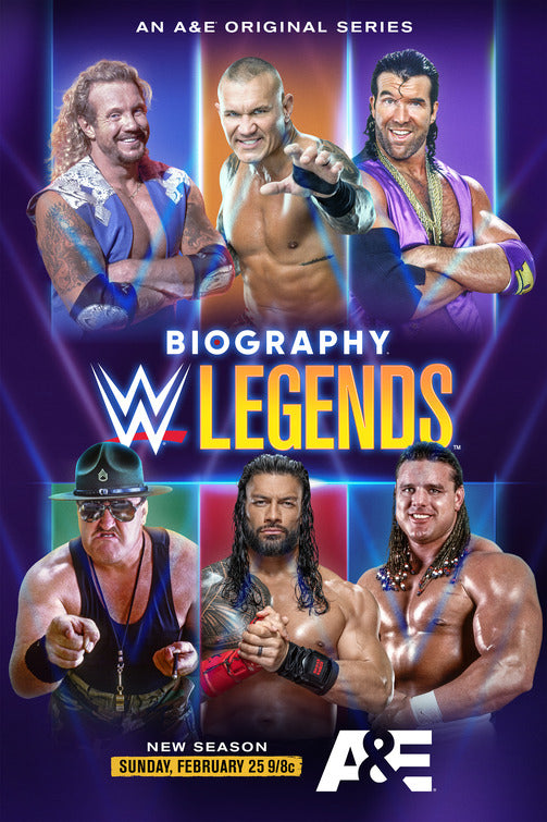 1000 piece jigsaw puzzle for tv poster: Biography: WWE Legends, ver10