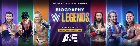 1000 piece jigsaw puzzle for tv poster: Biography: WWE Legends, ver11