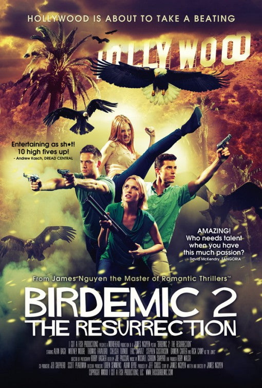 1000 piece jigsaw puzzle for the movie poster: Birdemic 2: The Resurrection (2013)