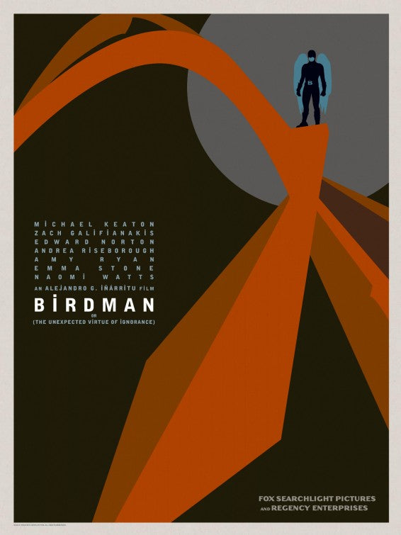 1000 piece jigsaw puzzle for the movie poster: Birdman (2014) ver11