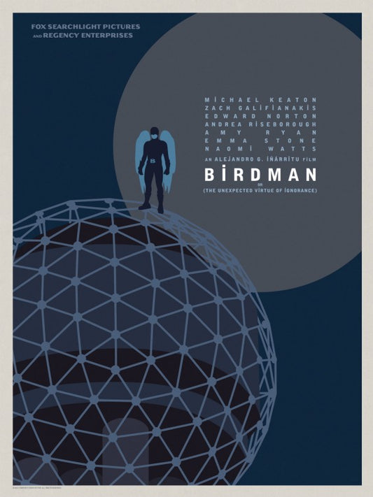 1000 piece jigsaw puzzle for the movie poster: Birdman (2014) ver12