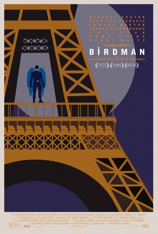 1000 piece jigsaw puzzle for the movie poster: Birdman (2014) ver20