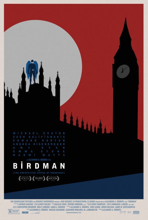 1000 piece jigsaw puzzle for the movie poster: Birdman (2014) ver23