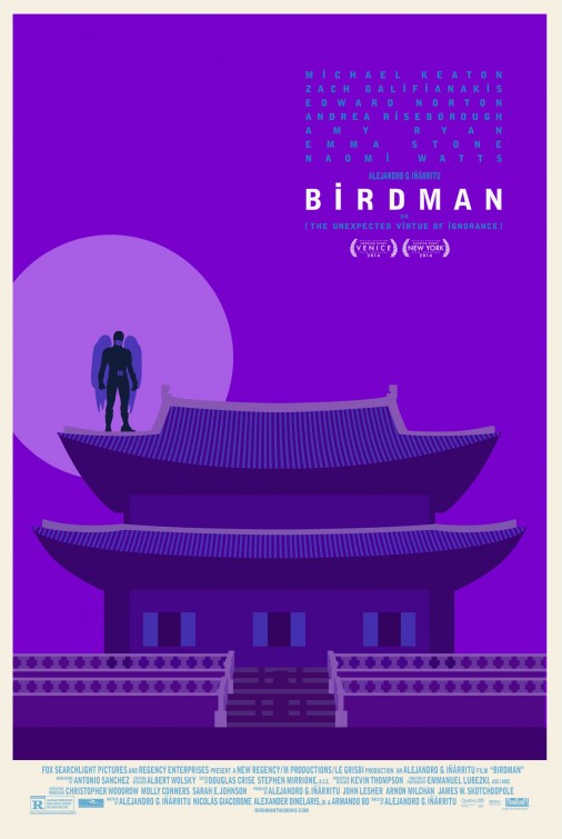 1000 piece jigsaw puzzle for the movie poster: Birdman (2014) ver24