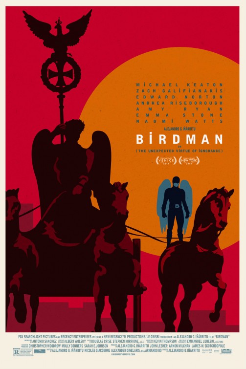1000 piece jigsaw puzzle for the movie poster: Birdman (2014) ver26