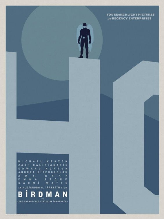 1000 piece jigsaw puzzle for the movie poster: Birdman (2014) ver5