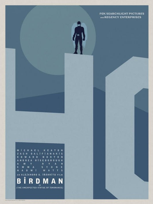 1000 piece jigsaw puzzle for the movie poster: Birdman (2014) ver5