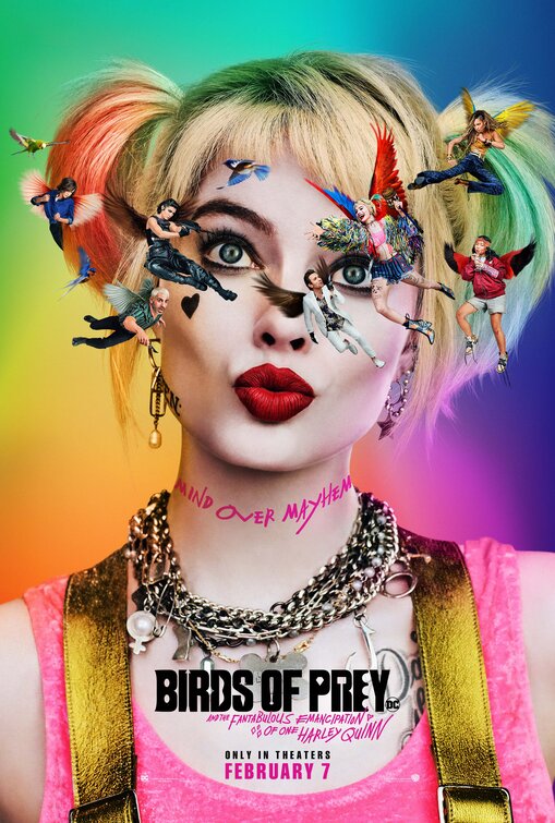 1000 piece jigsaw puzzle for the movie poster: Birds of Prey (2020)