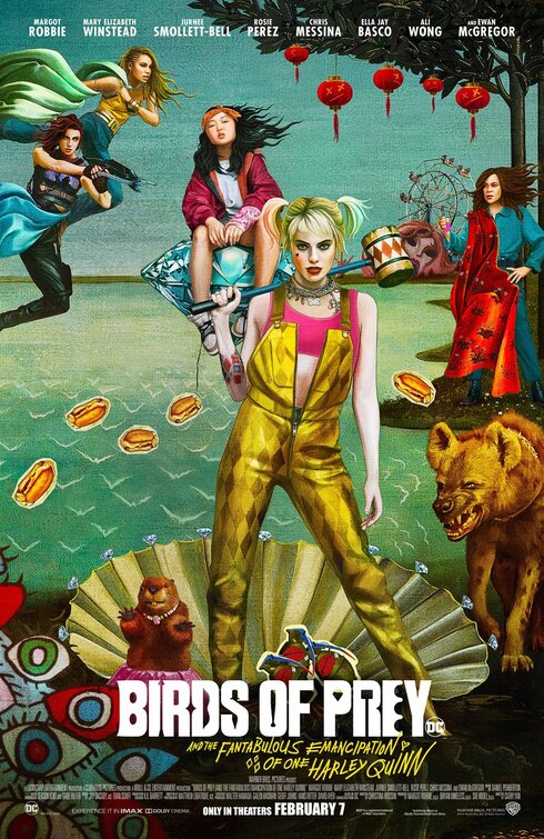 1000 piece jigsaw puzzle for the movie poster: Birds of Prey (2020) ver6