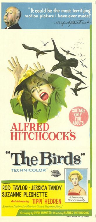 the movie poster: The Birds (1963) ver4