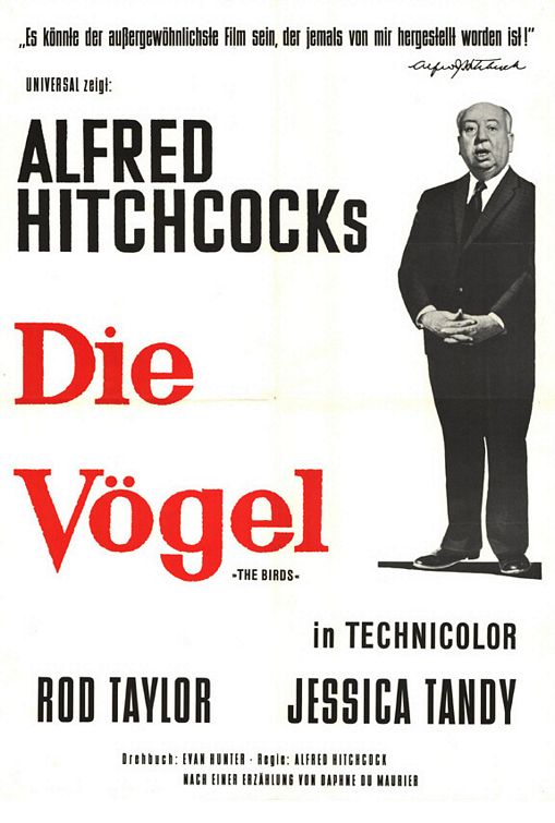 the movie poster: The Birds (1963) ver5