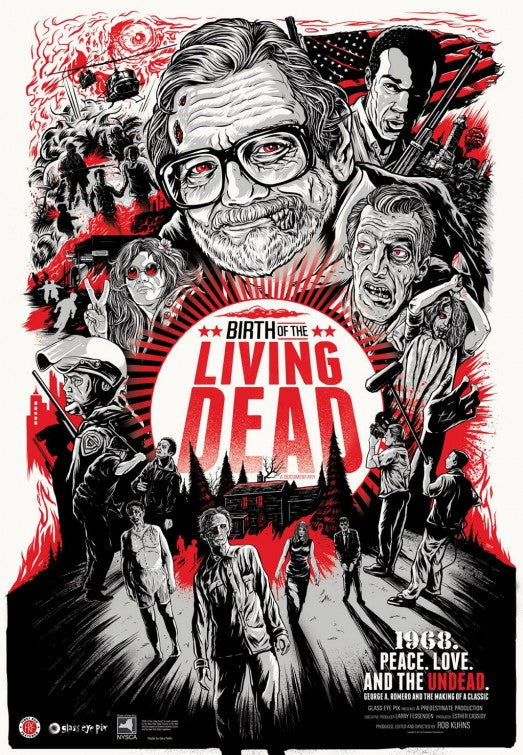 1000 piece jigsaw puzzle for the movie poster: Birth of the Living Dead (2013)