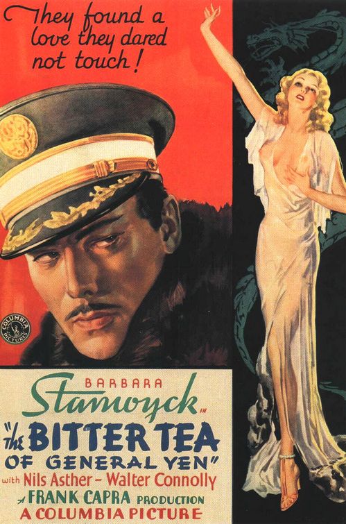 the movie poster: The Bitter Tea of General Yen (1933)