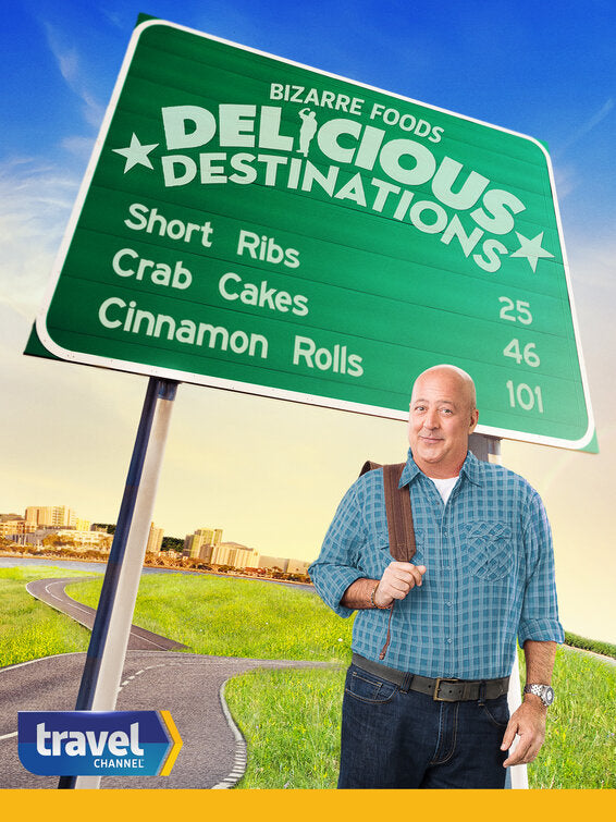 1000 piece jigsaw puzzle for tv poster: Bizarre Foods: Delicious Destinations, ver3