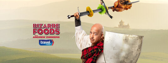 1000 piece jigsaw puzzle for tv poster: Bizarre Foods with Andrew Zimmern, ver10
